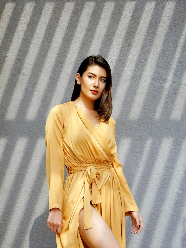 Bias Cut Slip Dress